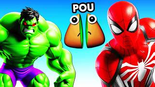 POU vs SUPERHEROES [upl. by Jammal244]