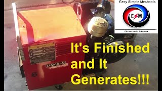 WeldanPower 150 Generator Rebuild Part10 Flashing with AA Battery [upl. by Enyalaj101]