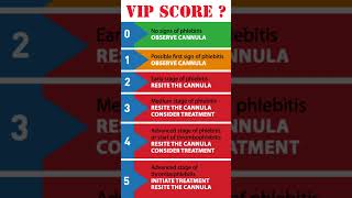 PHLEBITIS SCORE VIP SCORE  IV CANNULA CHECKLIST nurses norcet nclex [upl. by Davena]