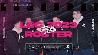 CHALLENGE THE GAME  TEAM BDS 2023 LEC ROSTER ANNOUNCEMENT [upl. by Rentsch953]