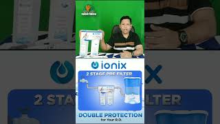 Ionix 2 stage pre filter solution waterpurifier [upl. by Lonny]