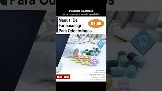 Manual de Farmacología Para Odontólogos disponible en Amazon a tan sólo 990 dólares [upl. by Stetson]