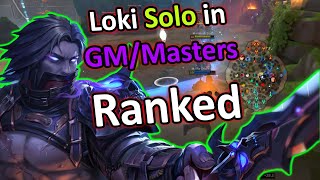 LOKI BACK AT DOMINATING RANKED  SMITE MastersGM [upl. by Hardy]