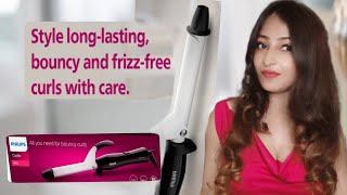 Unboxing Philips Hair Curler BHB862  Philips Hair Curler review  How to curl hair Best Hair Curler [upl. by Birgit]