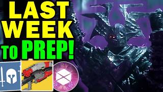 Destiny 2 Episode Revenant Prep Guide WATCH BEFORE OCT 8  Huge Tips [upl. by Eugenle]