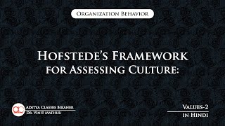 Hofstede’s Framework for Assessing Culture [upl. by Zebulen]