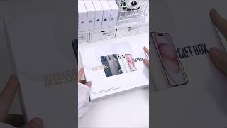 iPhone Gift Box Packing iphonegiveaway iphone16promax unboxingtech trending shorts unboxtime [upl. by Lal]