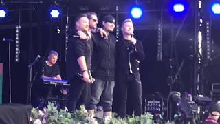 Boyzone  Baby Can I Hold You Tonight  Live  2018 [upl. by Munshi229]