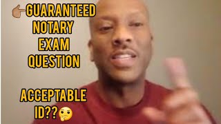 A Guaranteed Notary Question Dont Miss This One [upl. by Nauquf]