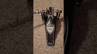 Tama Iron Cobra 900 Series Double Pedal w Trick Retrofit Drive Shaft P1V6P Upgrade [upl. by Dorr]