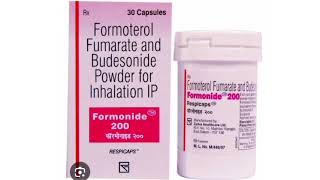 Formonide 200 Inhalation Formoterol Fumarate and Budesonide Powder for Inhalation IP [upl. by Amorete]