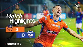 Match Highlights  FC Goa 30 Bengaluru FC  MW 7  ISL 202425 [upl. by Tenn]