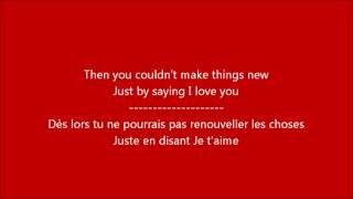 Glee  More than words  Paroles amp Traduction [upl. by Enileda]