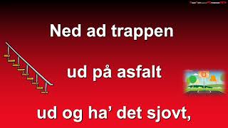 Ned ad trappen forårssang  karaoke [upl. by Lemmueu81]