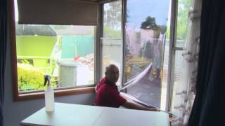 How To Install Window Film  DIY At Bunnings [upl. by Arnelle335]