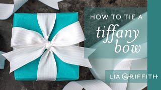 How to Tie a Tiffany Bow [upl. by Chelsae]