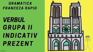 Conjugarea verbelor in franceza Grupa 2 indicativ prezent  Gramatica franceza 2018 [upl. by Annavaj]