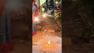 Sai with mom Deepavali festival 💥🤗 ytshorts [upl. by Jack]