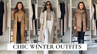 SEVEN CHIC WINTER OUTFITS [upl. by Anelrac497]