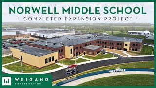 Norwell Middle School  Completed Expansion Project [upl. by Binny908]