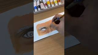 3D Moving Eyes 👀 painting  Tutorial ✨ shorts [upl. by Breed395]