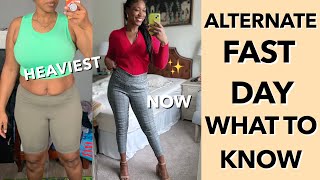 ALTERNATE FAST DAY BASICS YOU NEED TO KNOW for weight loss success [upl. by Anihpled107]