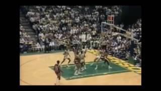 Hakeem Olajuwon Post Moves The Beginning Part 1 [upl. by Ala]