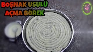 BOŞNAK USULÜ AÇMA BÖREKAnlaşılır Bir Video İle Tüm TepsiŞEFFAF MUTFAK [upl. by Durston]