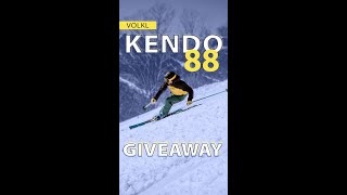 2023 Volkl Kendo 88 or Kenja 88 Instagram Giveaway  SkiEssentials shorts [upl. by Quintessa]