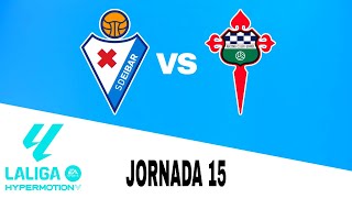 Eibar 20 Racing Ferrol en vivo La Liga Hypermotion Jornada 15 [upl. by Adierf268]