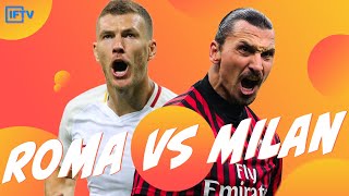 ROMA VS AC MILAN LIVE STREAM GOAL REACTIONS SERIE A LIVE [upl. by Barclay]