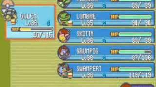 Pokemon Emerald  Battle vs Leader Norman [upl. by Grimaud]