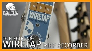 Wiretap Riff Recorder TC Electronic [upl. by Anita]