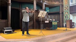 Bach Violin Partita No 3 in E Major Menuett 2 [upl. by Weiman]