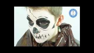 Halloween make up Totenkopf schminken [upl. by Holton]