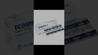 Ecosprin 75 Tablet Uses in hindi medical medicine doctor [upl. by Ikik89]