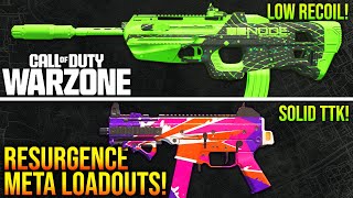 WARZONE Top 5 BEST RESURGENCE META LOADOUTS After Update WARZONE Best Setups [upl. by Aicinad]