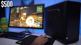 500 Budget Gaming PC Build Guide  GTX 1050 Ti w Benchmarks [upl. by Milstone]