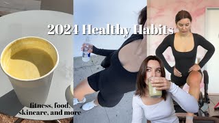 2024 Healthy Habits  fitness food skincare amp other wellness routines to help me reach my goals [upl. by Viole]