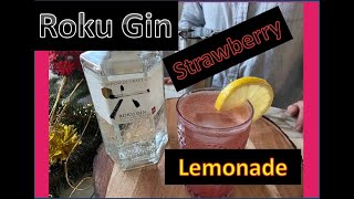 Roku Gin Lemonade Cocktail Recipe  Easiest Gin and Bonne Maman Jam Makes Delicious Cocktail [upl. by Odragde]