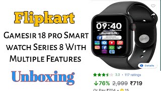 Smart watch unboxing  Flipkart unboxing video [upl. by Tory]