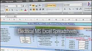 Free Electrical Calculation Spreadsheet Download [upl. by Chic218]