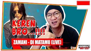 ZAMANI  DI MATAMU LIVE GEGAR VAGANZA INDOREACT [upl. by Anjela]