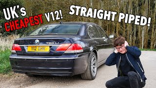 This £5000 STRAIGHT PIPED V12 Limo Sounds Like a LAMBORGHINI [upl. by Callan416]