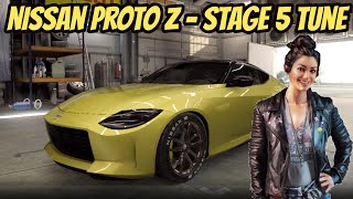 CSR2  Nissan Proto Z  Stage 5 Tune and Pattern  Easy Dyno Beating by 05 sec [upl. by Talya923]