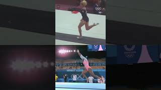 56 years of vault evolution Věra Čáslavská 🇨🇿 and Rebeca Andrade 🇧🇷 [upl. by Ruggiero]