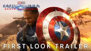 CAPTAIN AMERICA BRAVE NEW WORLD – First Look Trailer 2024 Marvel Studios [upl. by Ennairb]