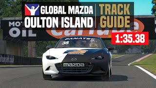 iRacing track guide  Oulton Park Island Global Mazda MX5 [upl. by Nazler987]