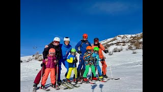 Passo Tonale skiing  February 2024 [upl. by Mace]