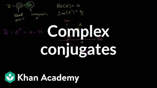 Complex conjugates  Imaginary and complex numbers  Precalculus  Khan Academy [upl. by Berkin961]